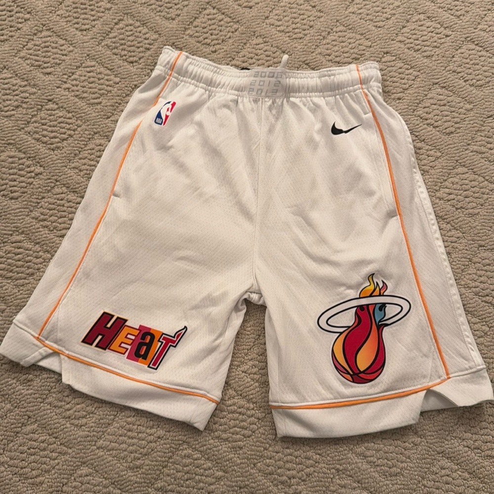 Miami heat city edition shorts